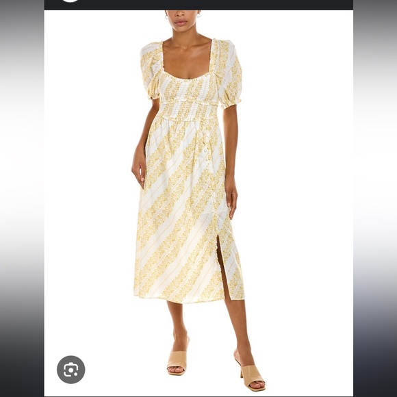 For Love and Lemons Lucie Midi Dress - Picture 2 of 7